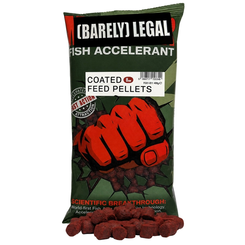 Fjuka Carp Fish Accelerant Coated Feed Pellets 400g